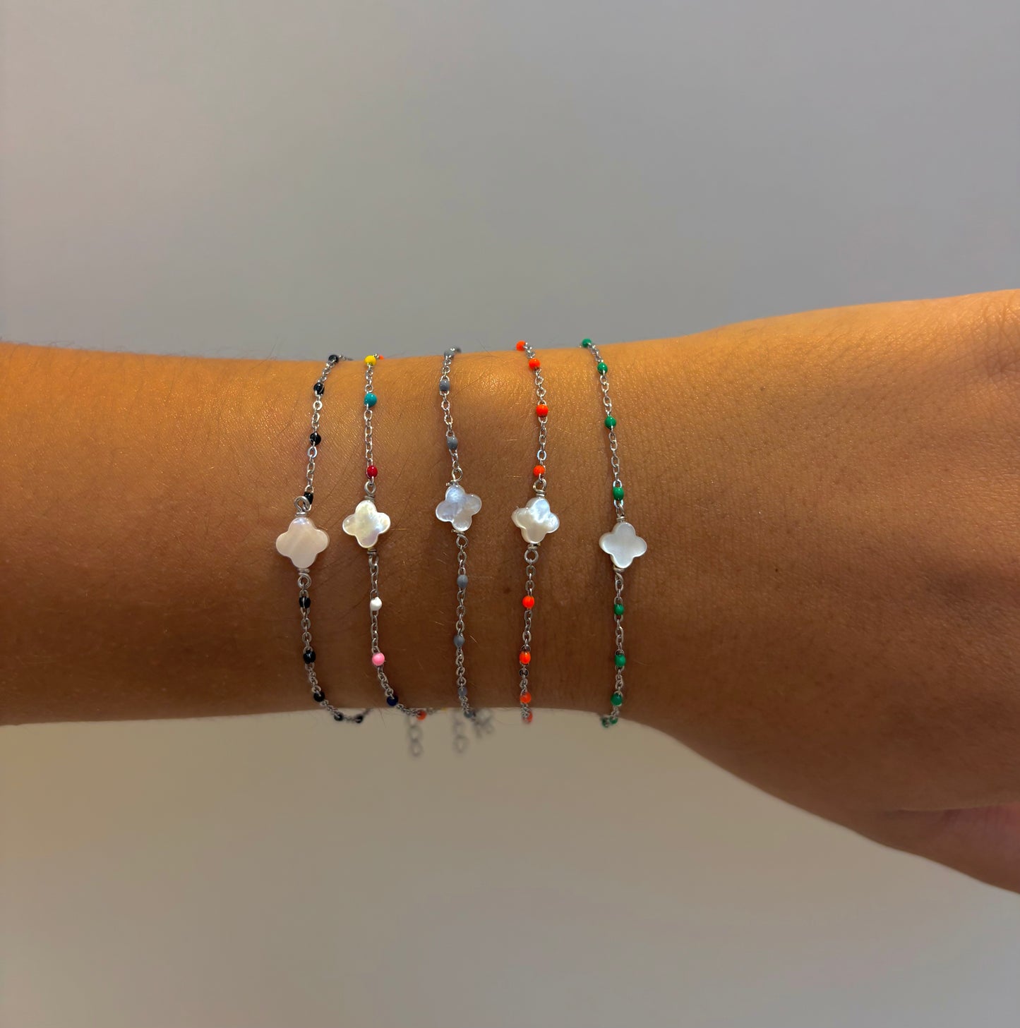 Bracelet Coloré Nacre