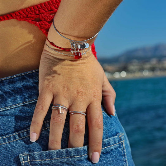 Bracelet chaine fine Emma pierre naturelle