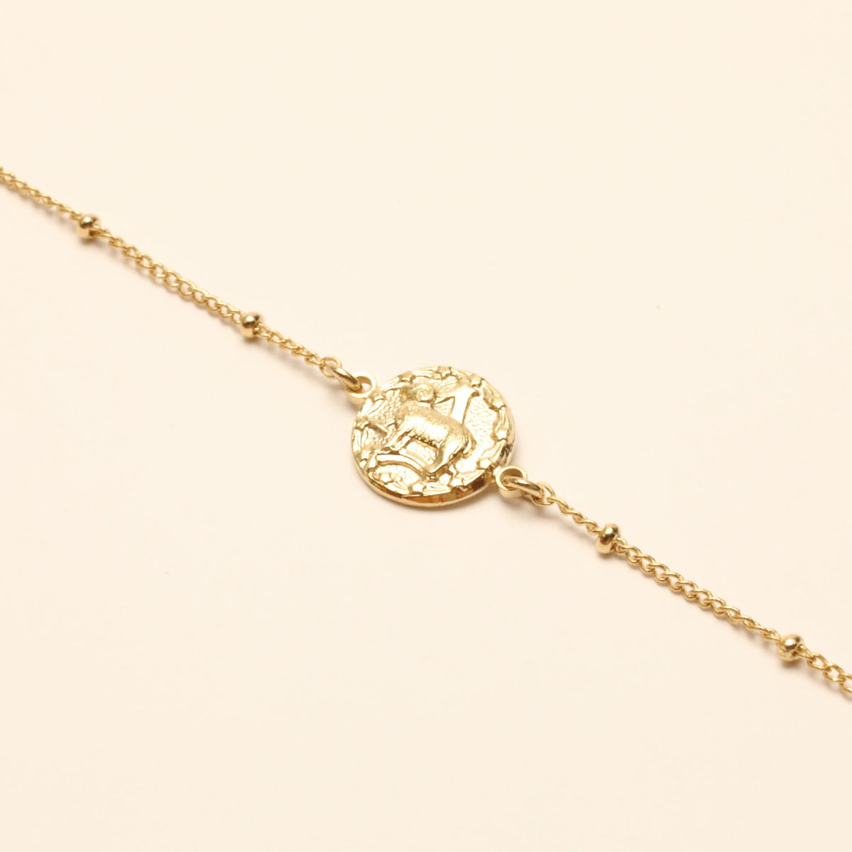 Collier ajustable signe astro belier argent