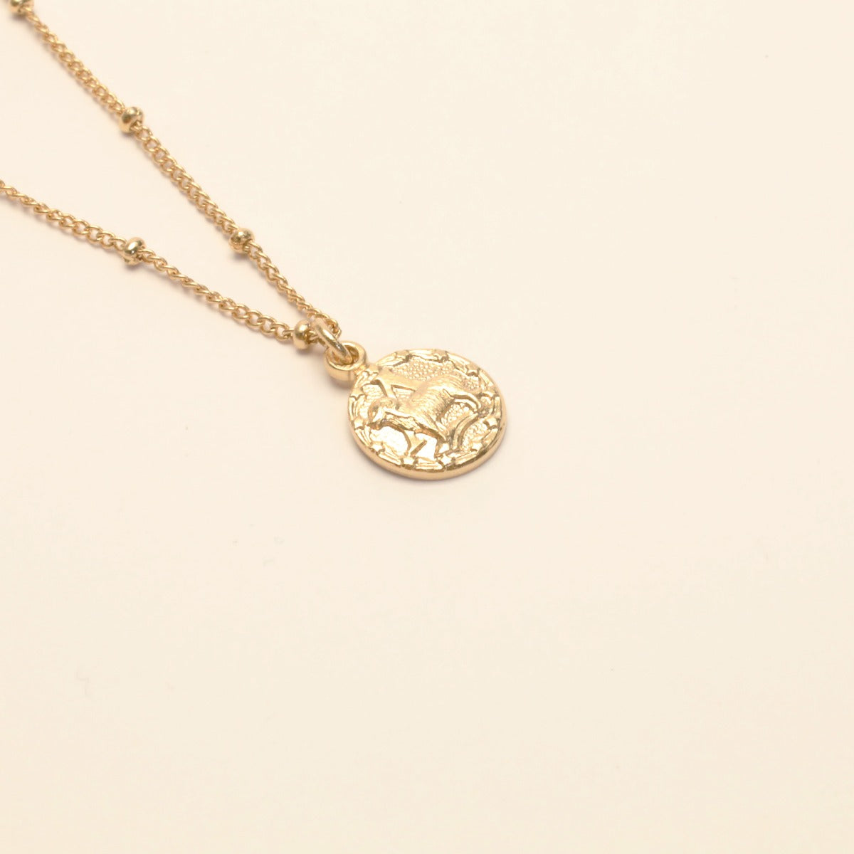 Collier signe zodiaque or belier