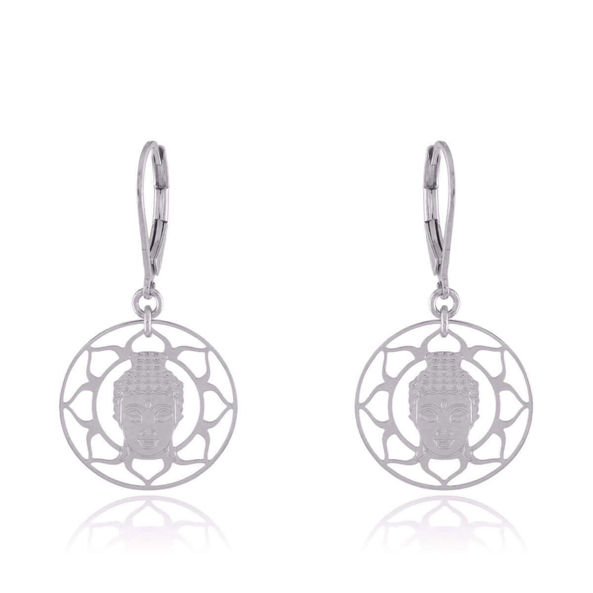 Boucles bouddha argent