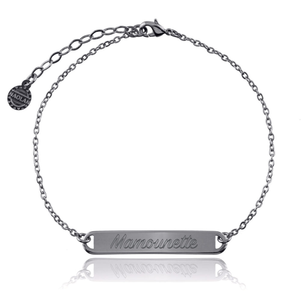 Bracelet mamounette argent
