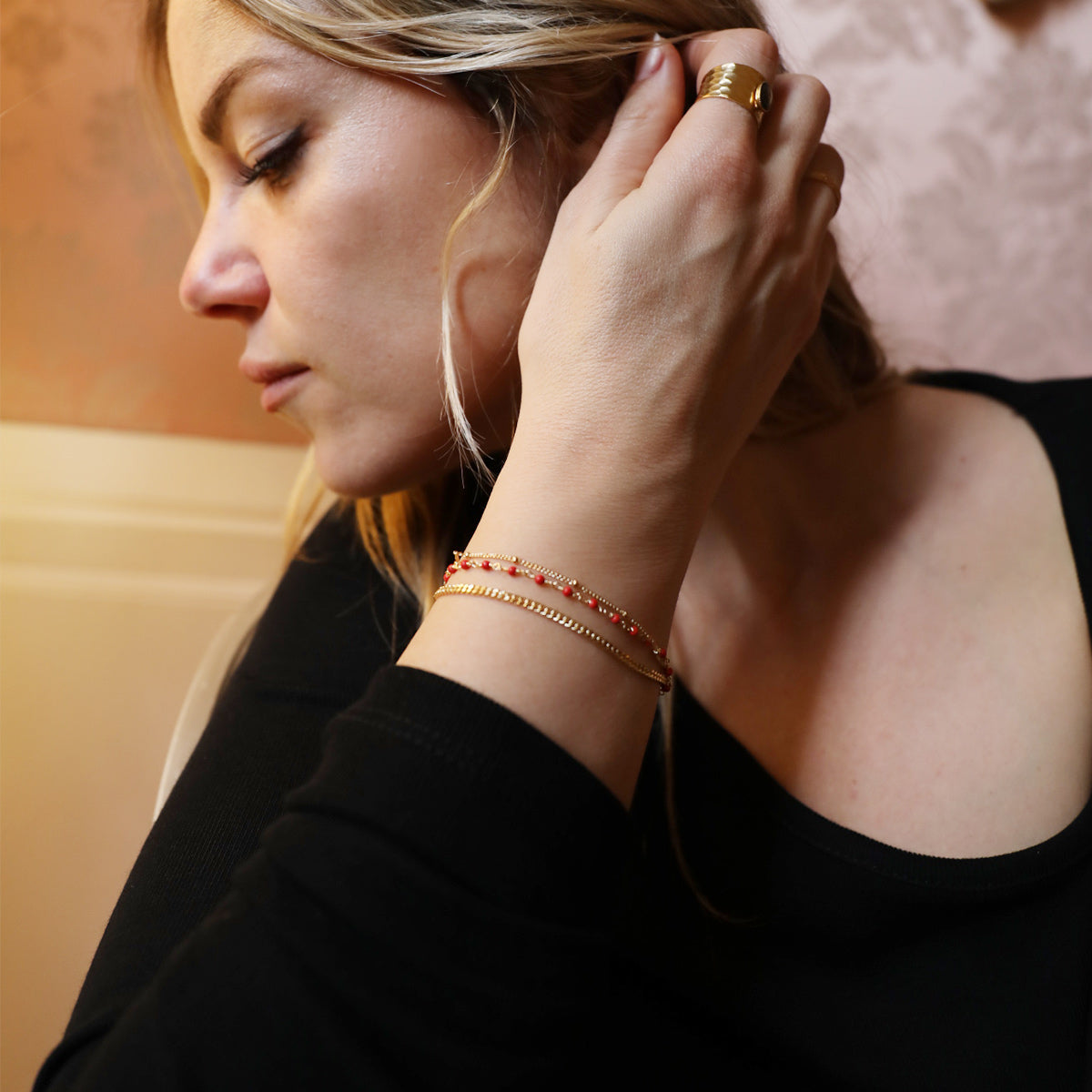 Bracelet Gabrielle 3 rangs