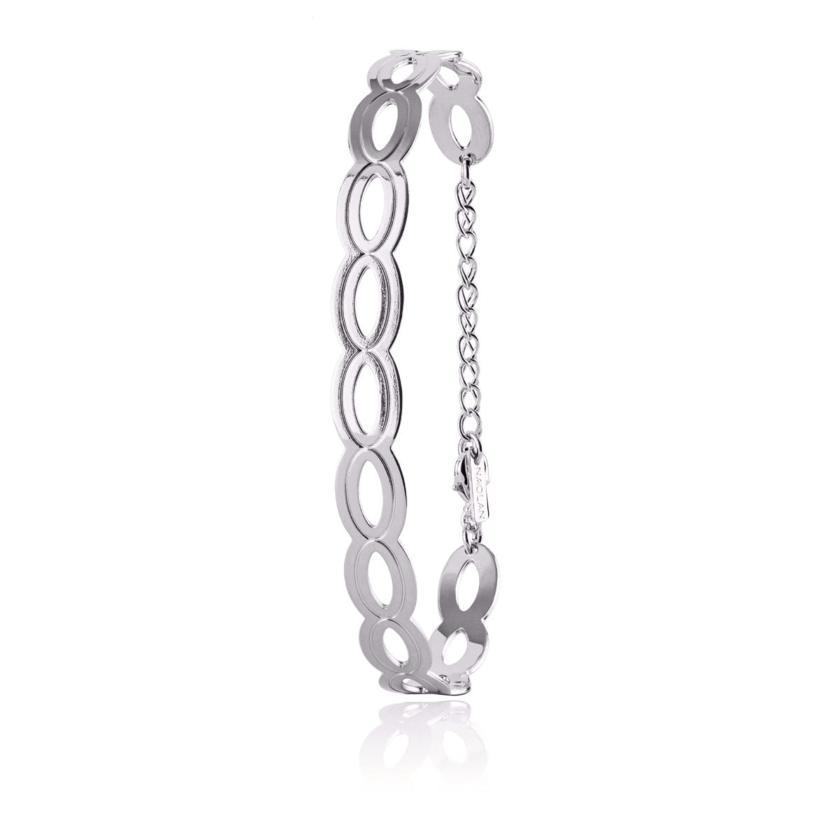 Bracelet Jonc multi-ovale réglable