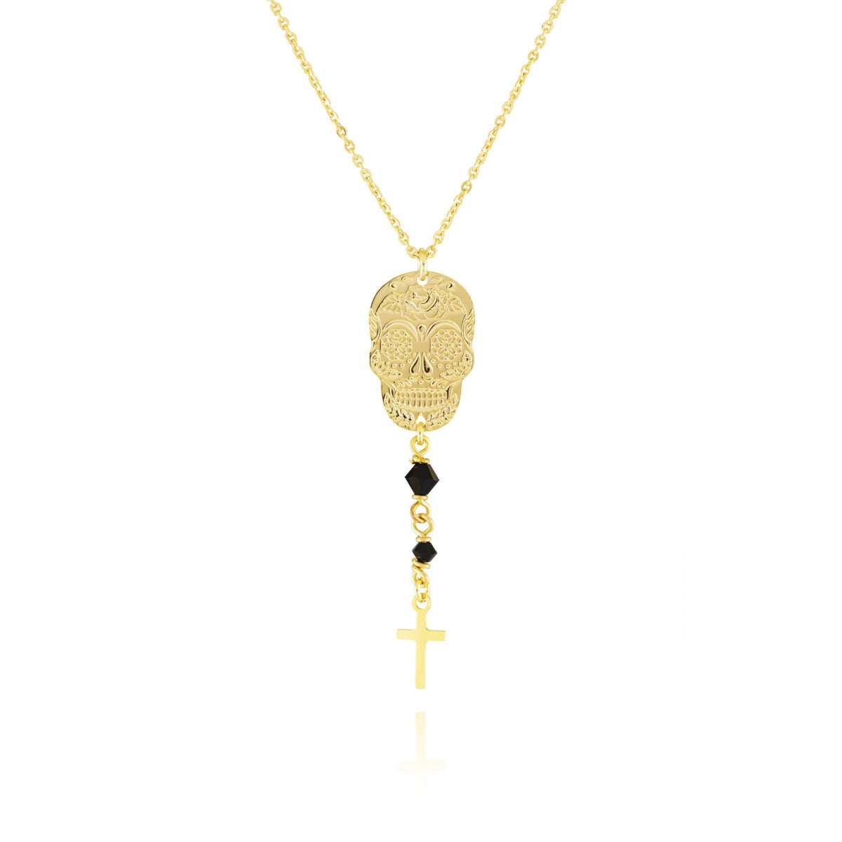 Collier tête de mort Calavera