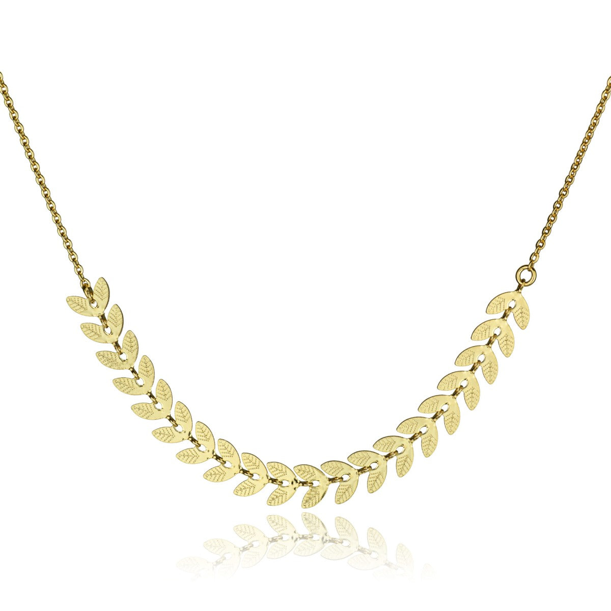Collier feuilles de saison