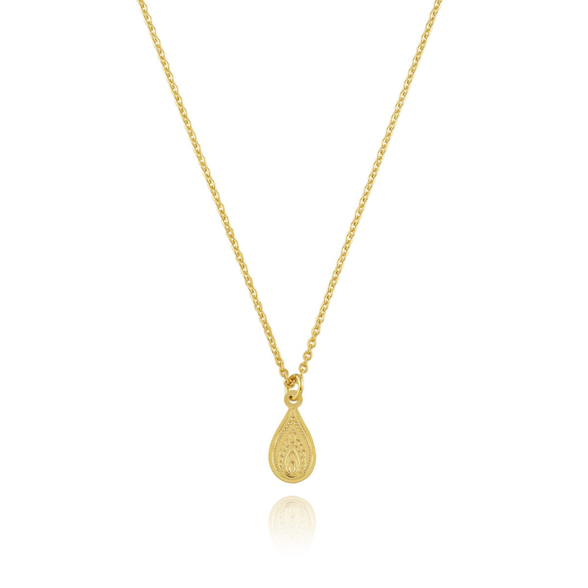 Collier goutte taj mahal or