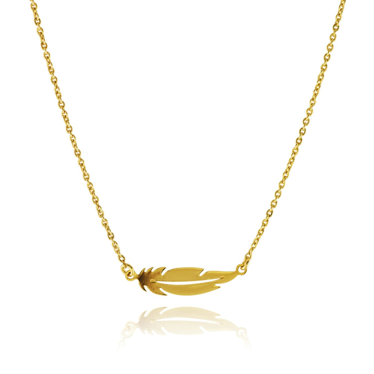 Collier plume