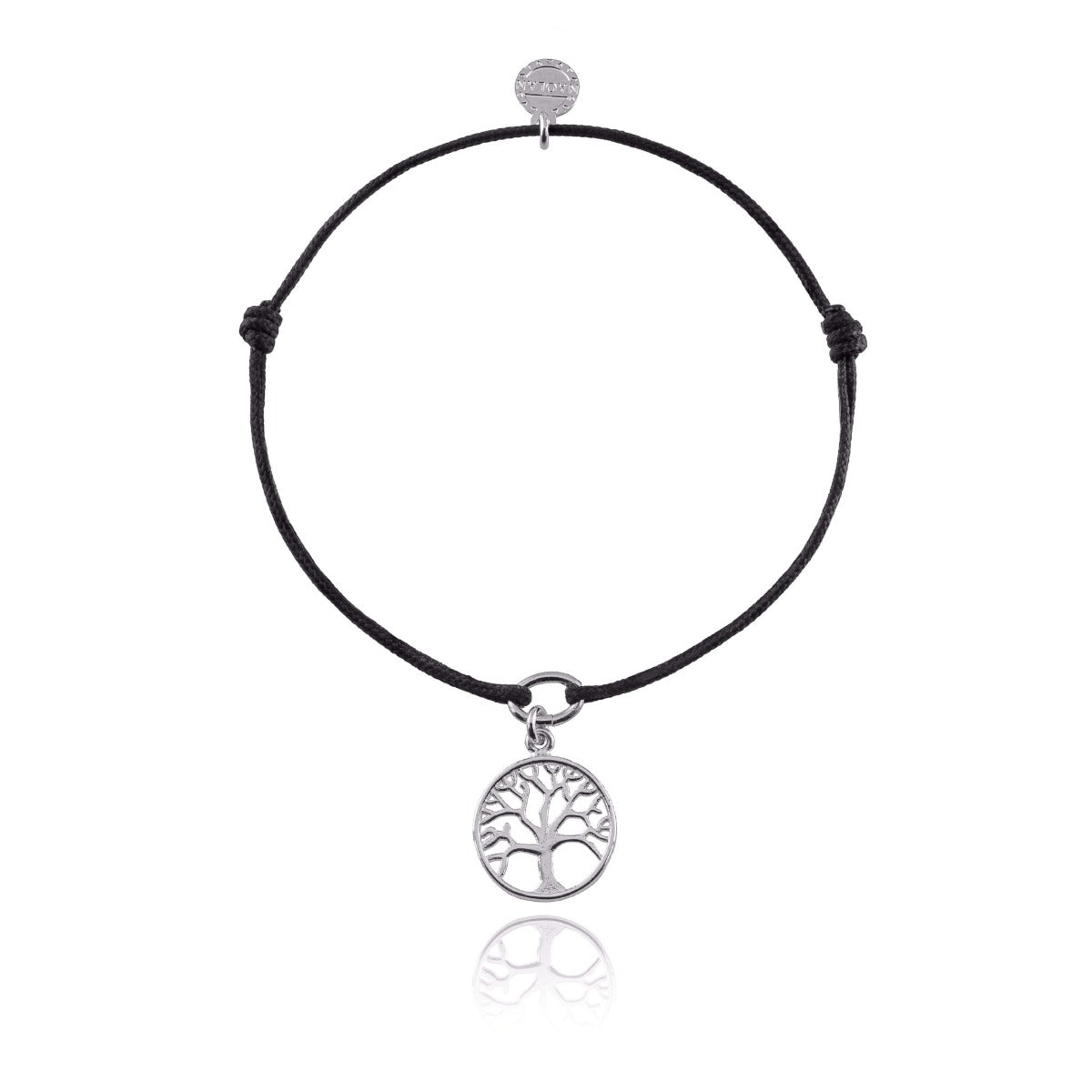 Bracelet arbre de vie argent cordon ajustable