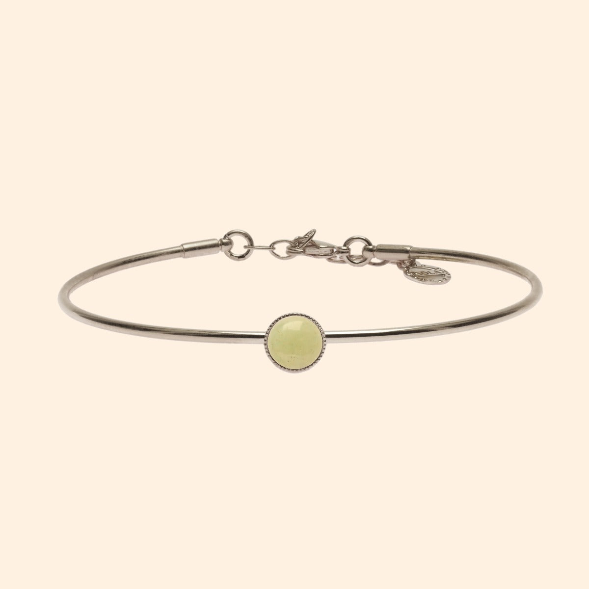 Bracelet jonc fin natura rond