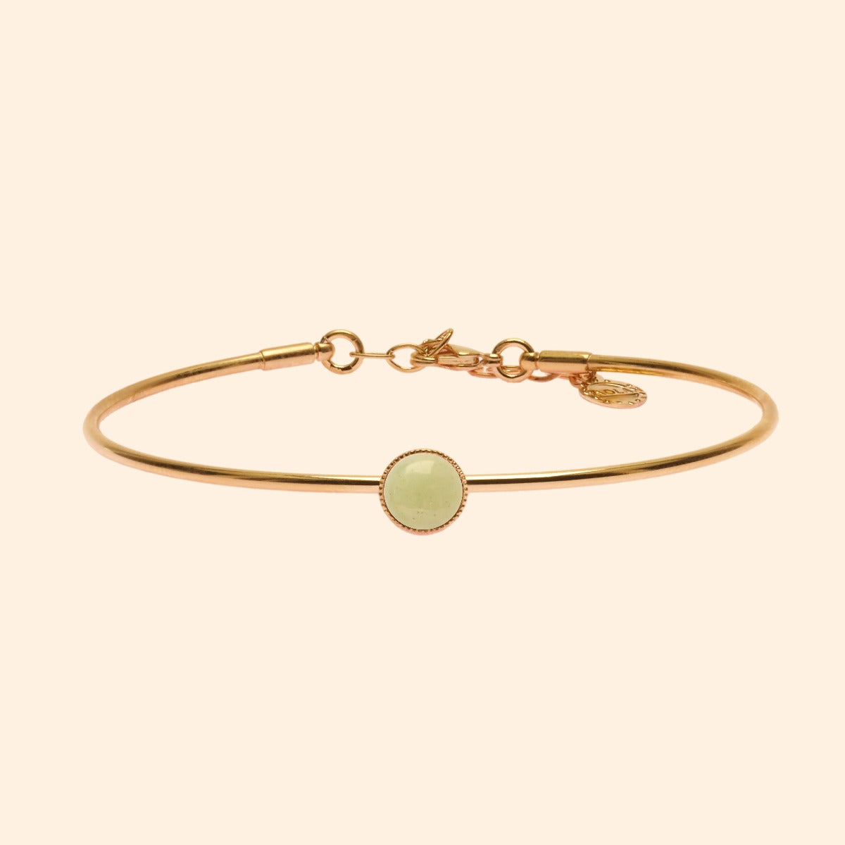 Bracelet jonc fin natura rond