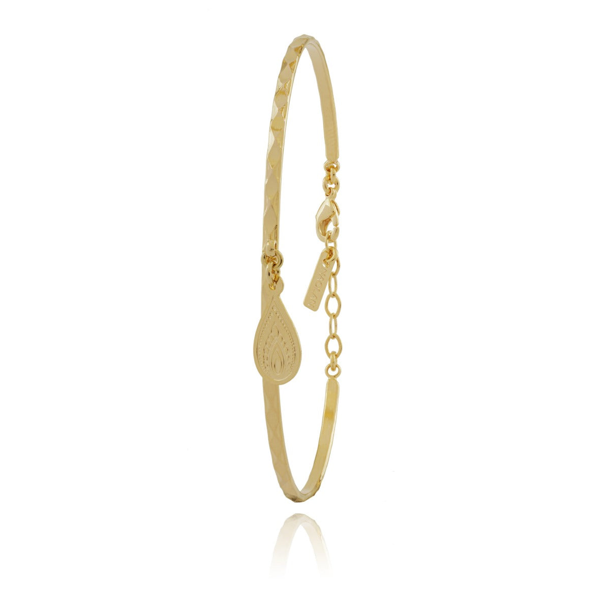 Bracelet jonc goutte taj mahal or