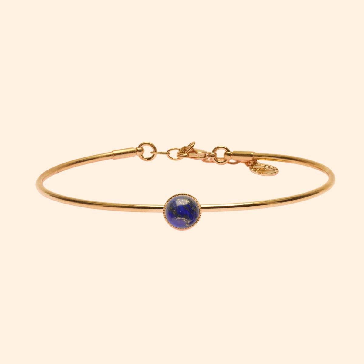 Bracelet jonc fin natura rond