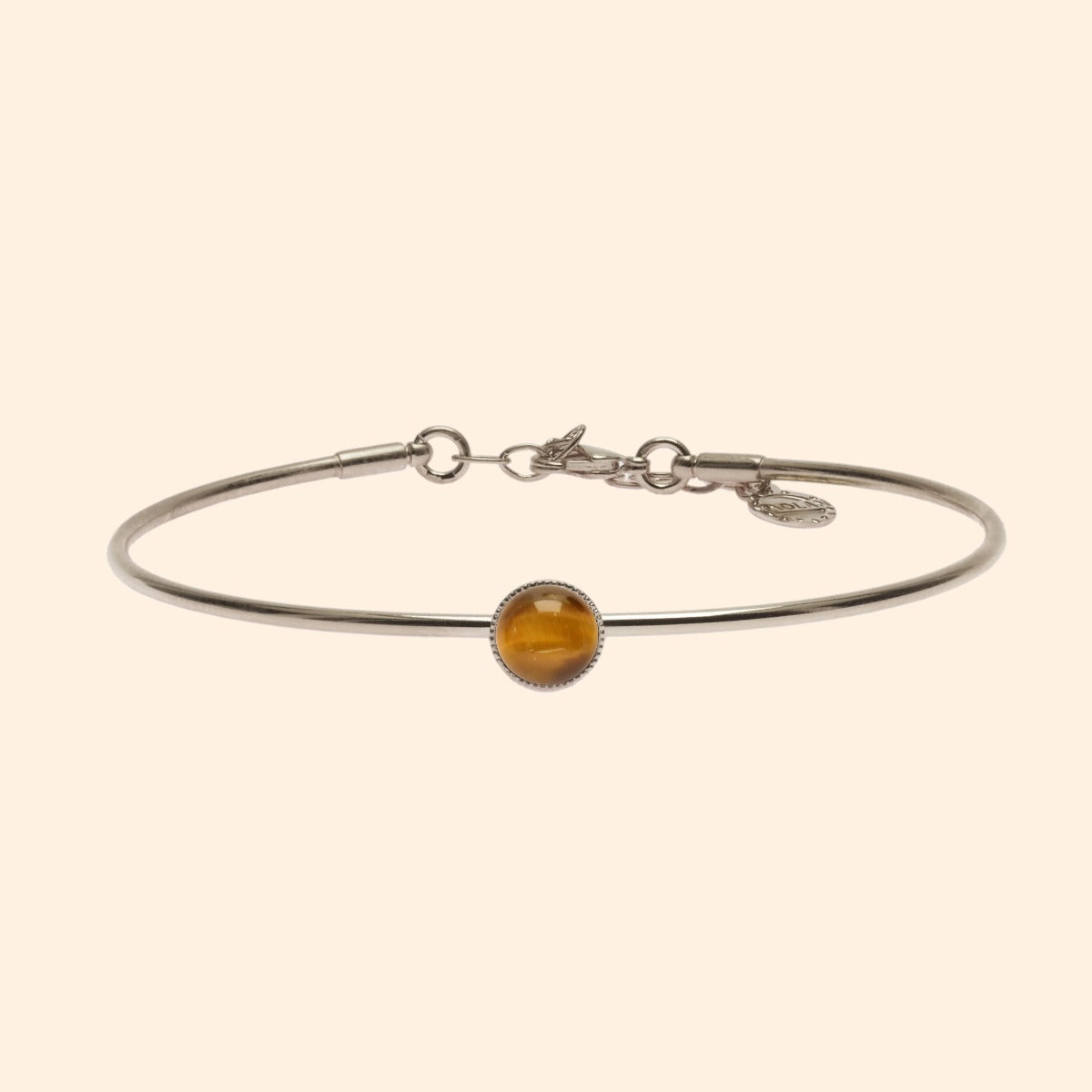 Bracelet jonc fin natura rond