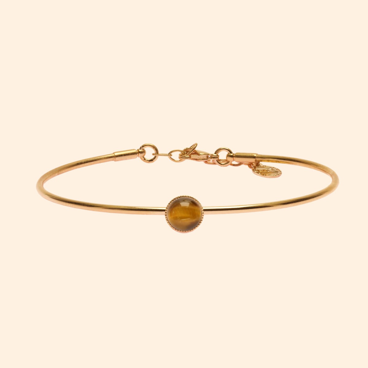 Bracelet jonc fin natura rond