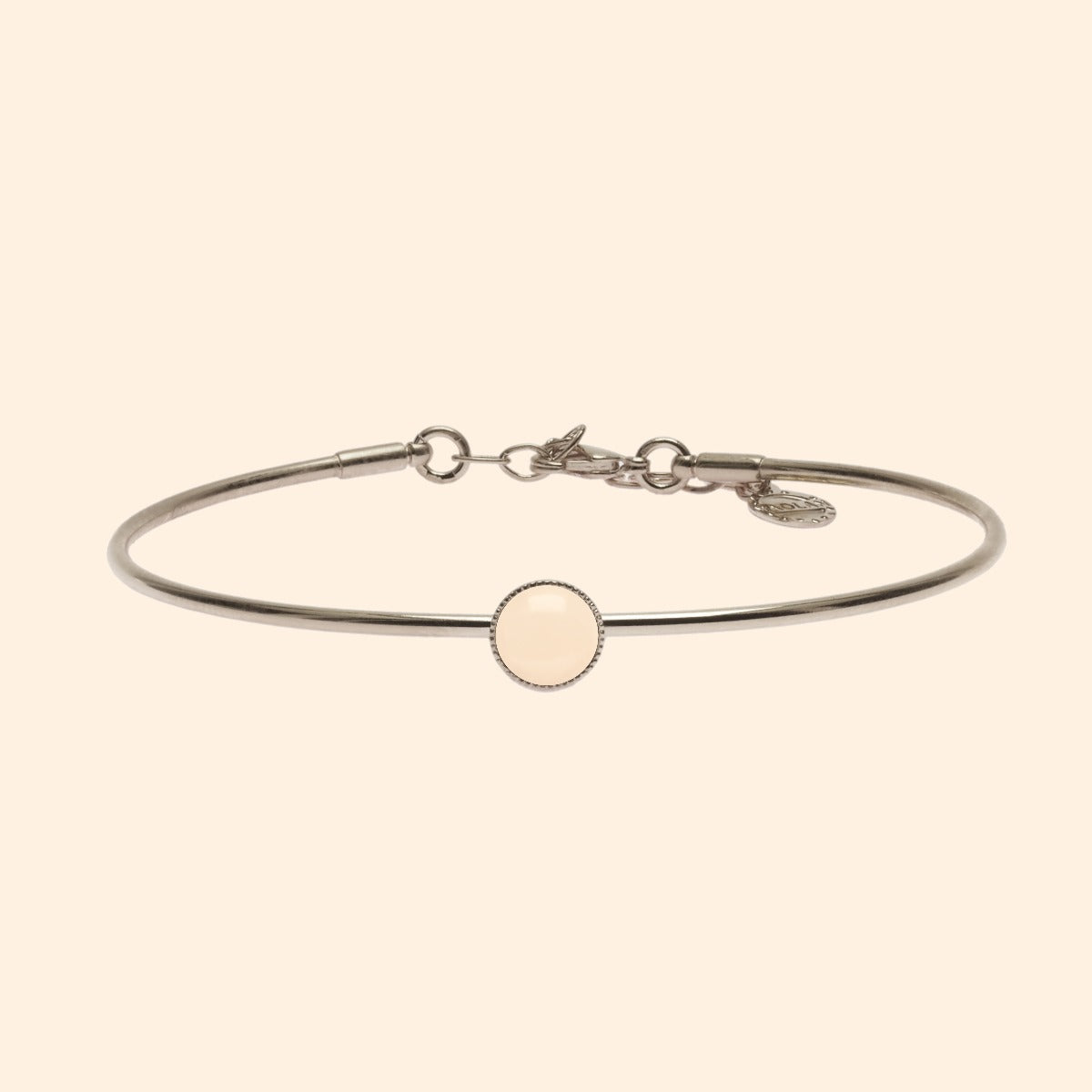 Bracelet jonc fin natura rond