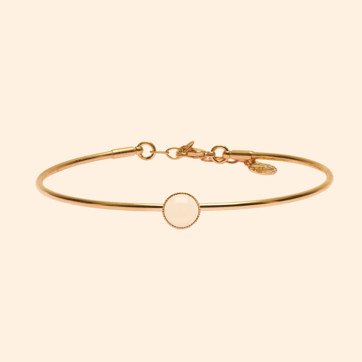 Bracelet jonc fin natura rond