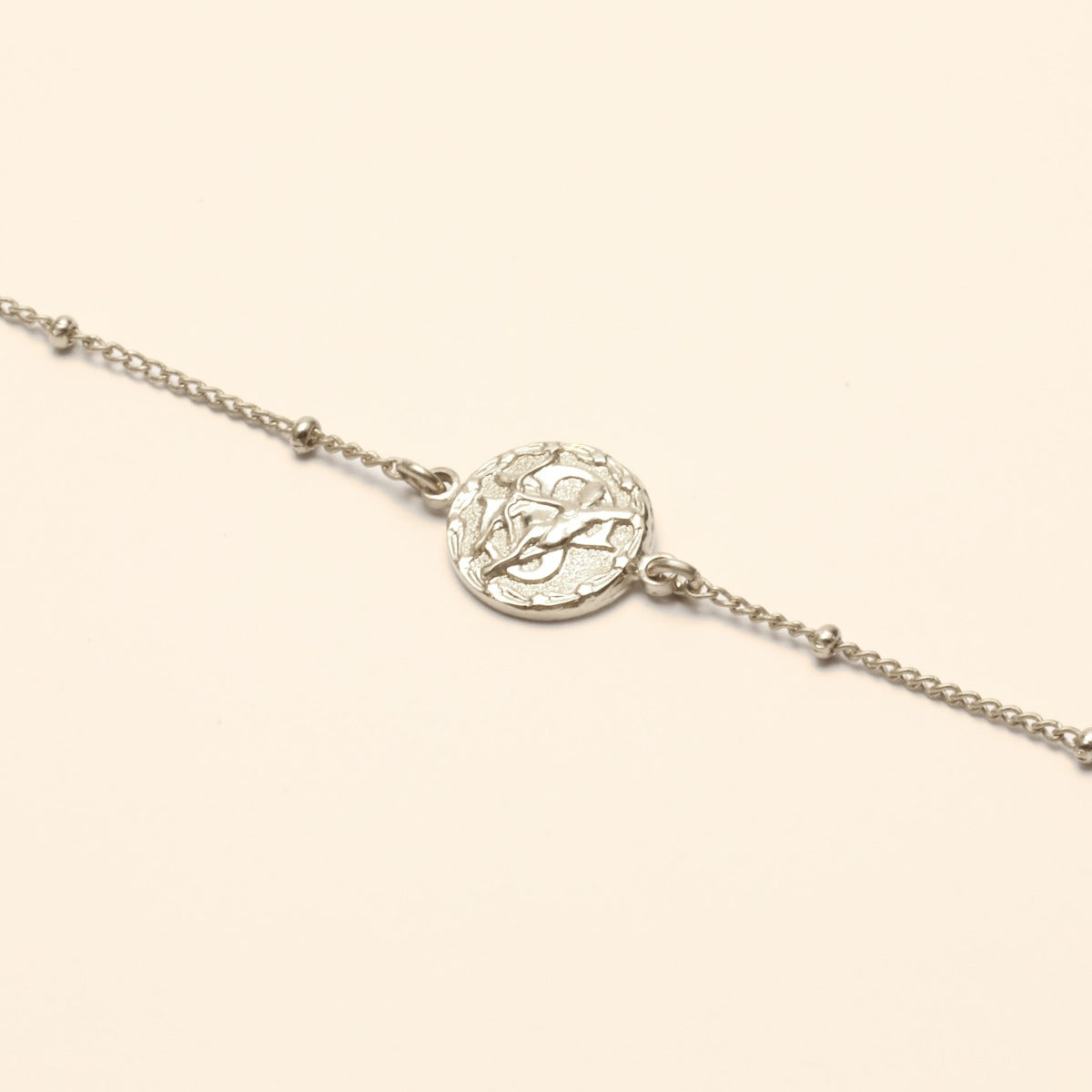 Collier ajustable signe astrologique sagittaire argent