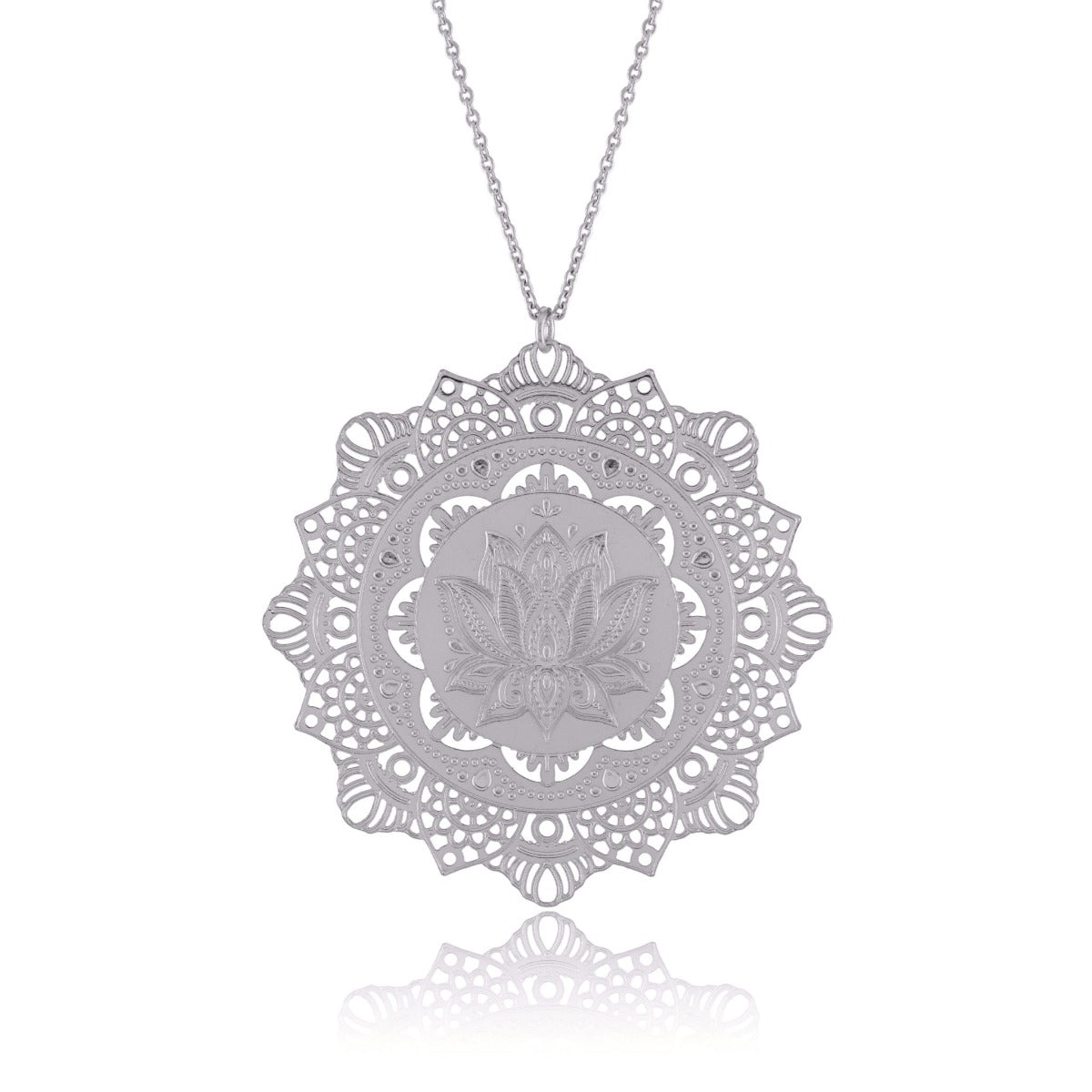 Sautoir fleur de lotus