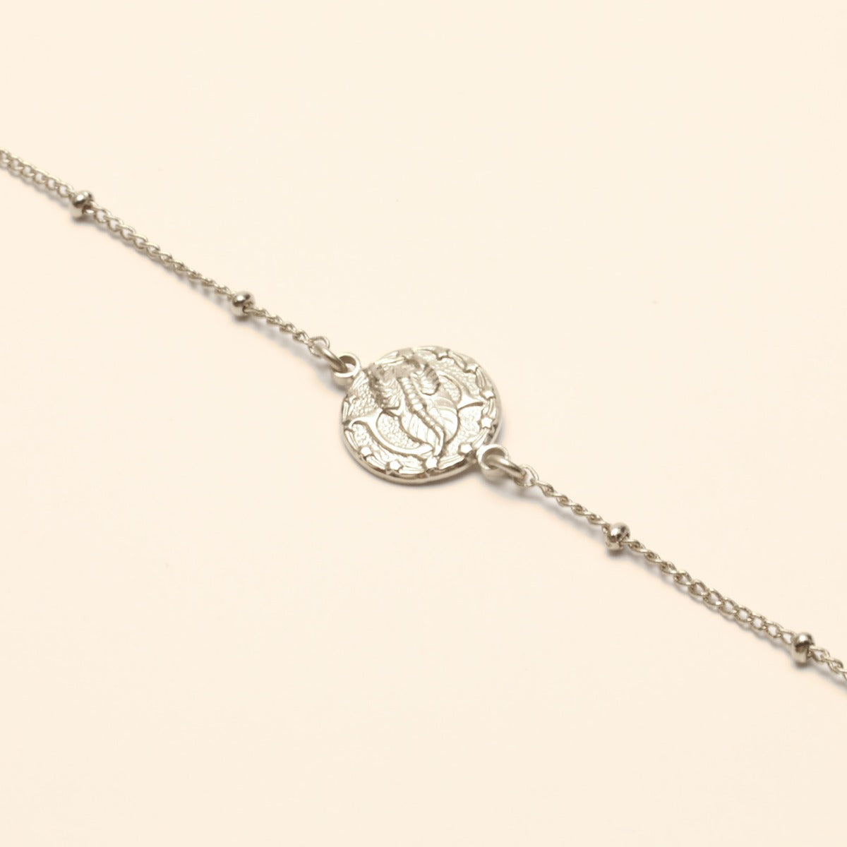 Collier ajustable signe astrologique scorpion argent