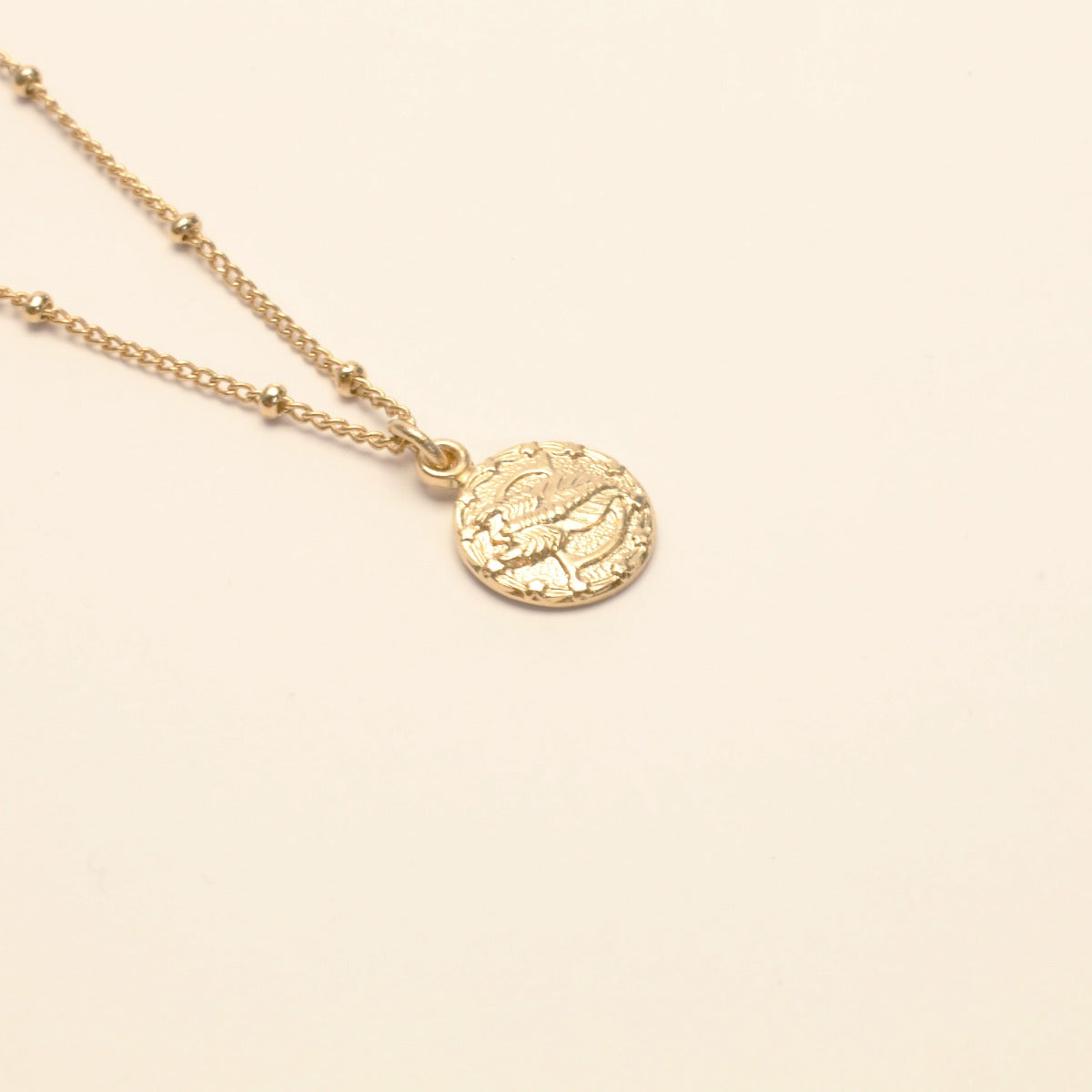 Collier signe zodiaque scorpion or