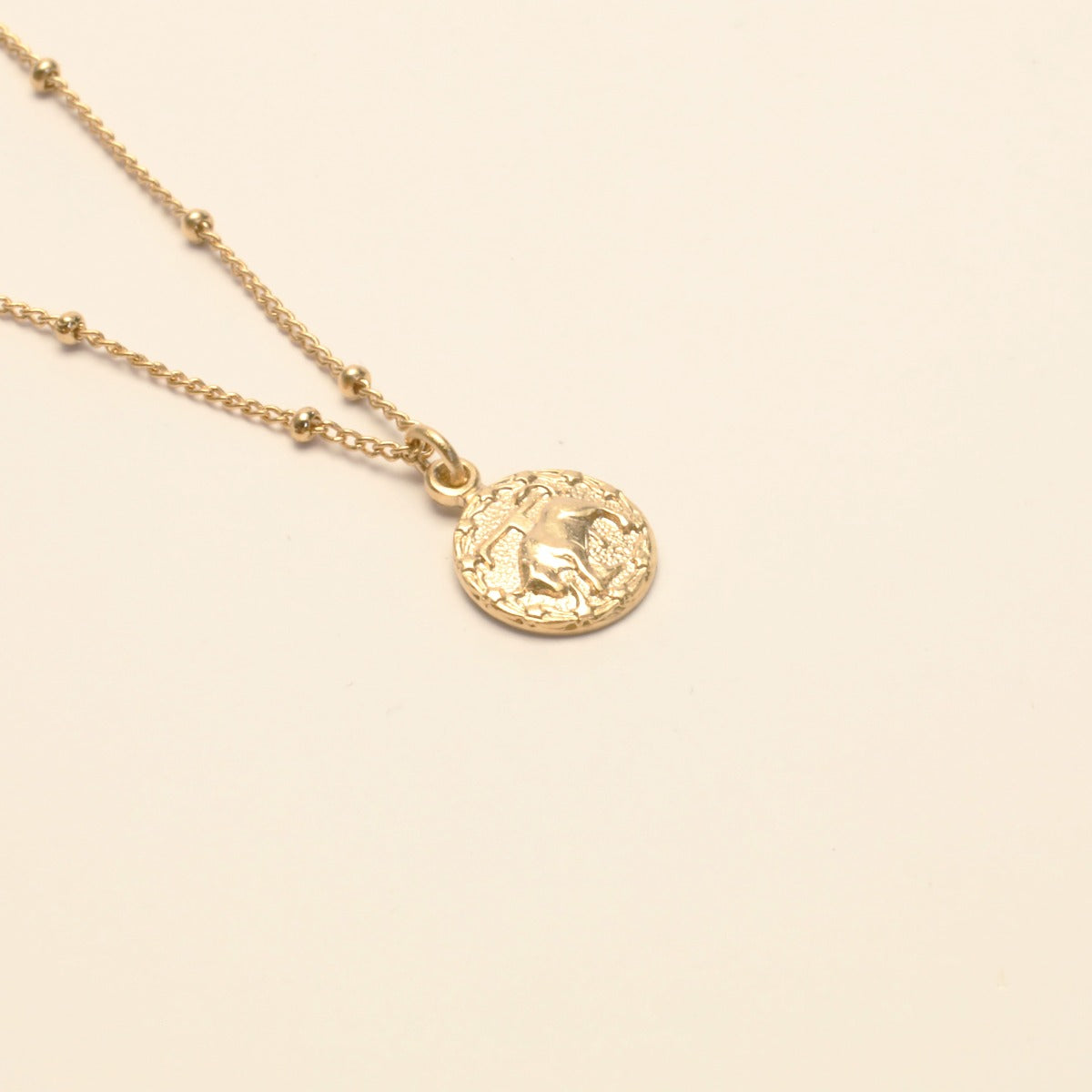 Collier signe zodiaque or bélier