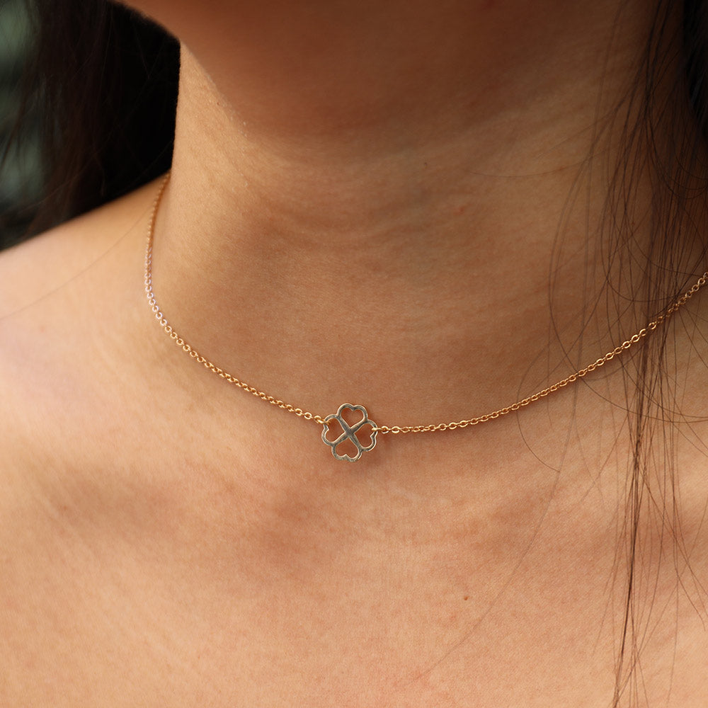collier trefle