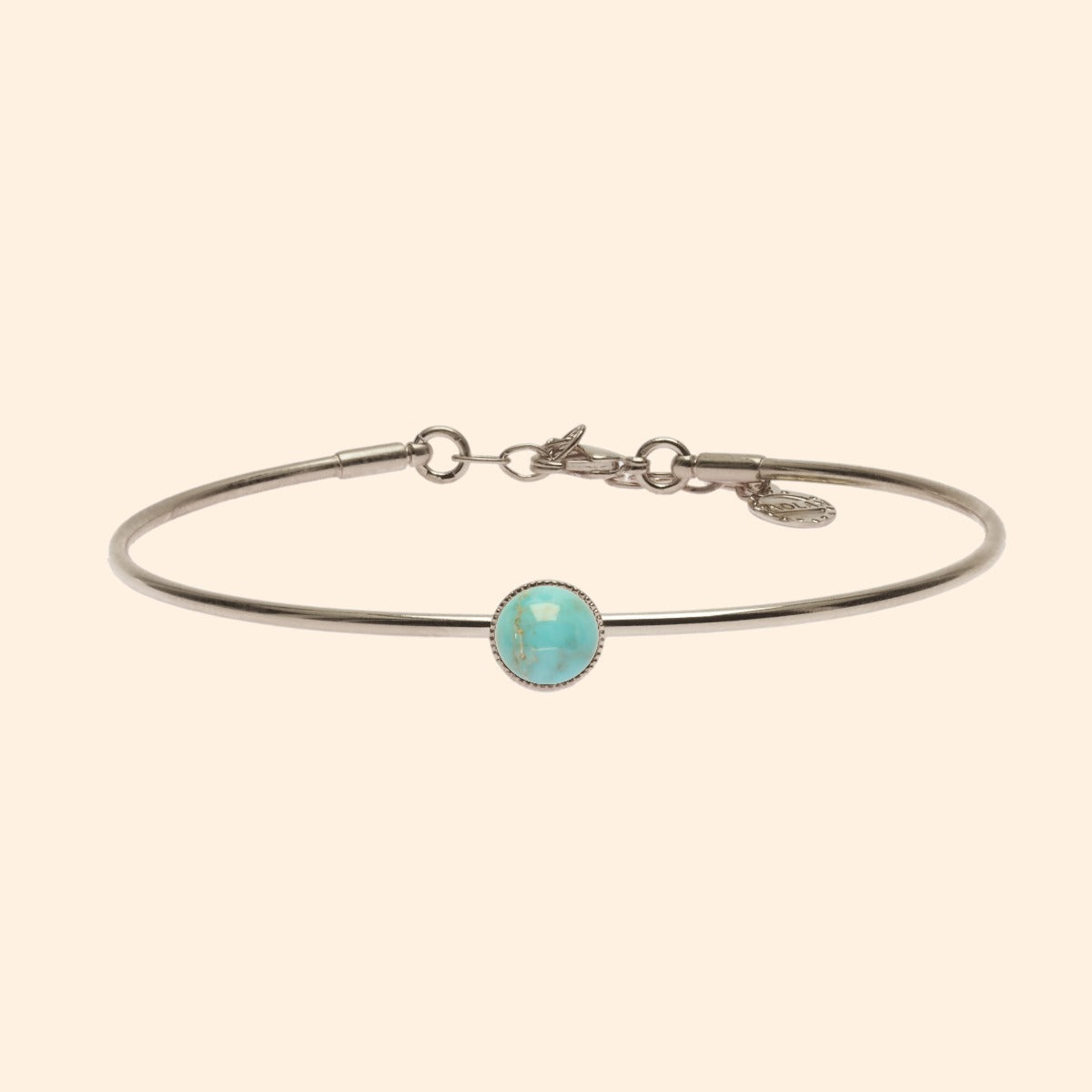 Bracelet jonc fin natura rond