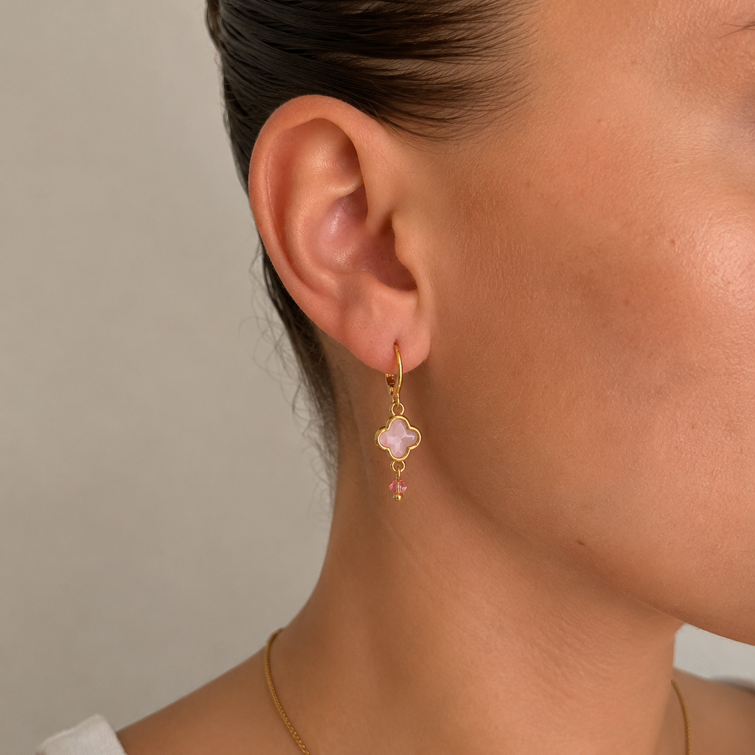 Boucles d’oreilles Trèfle Naya