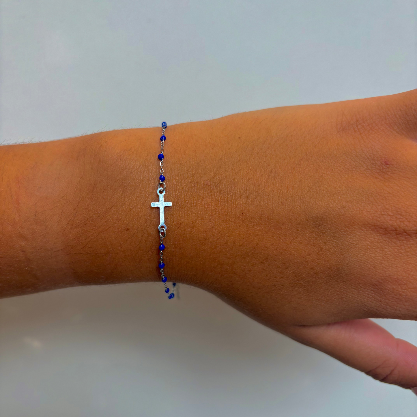 Bracelet Coloré Croix