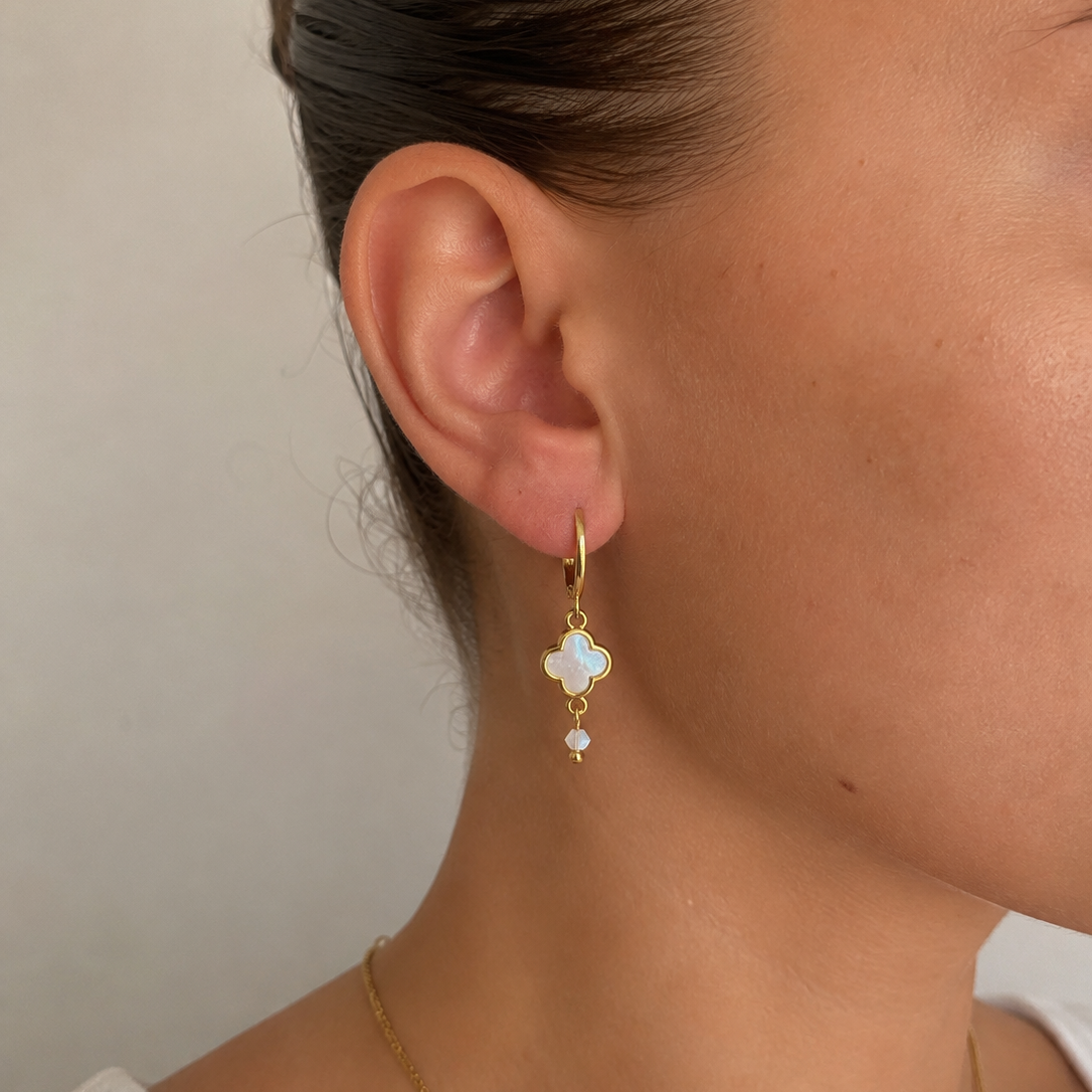 Boucles d’oreilles Trèfle Naya