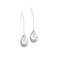Boucles d'oreilles gouttes Cristal