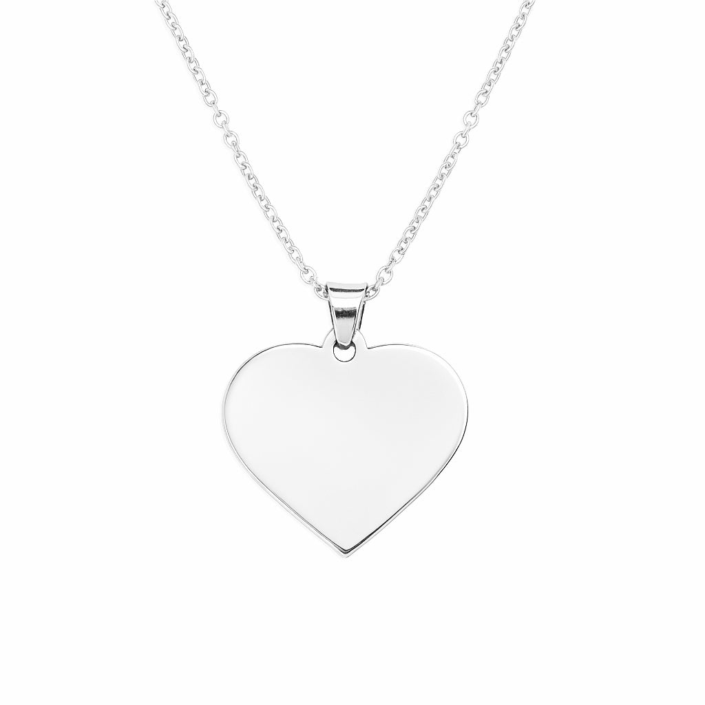 Collier Coeur Argent