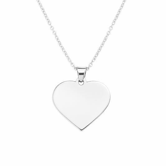 Collier Coeur Argent