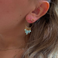Boucles D'Oreilles Cercle Intemporel Pierre naturelle