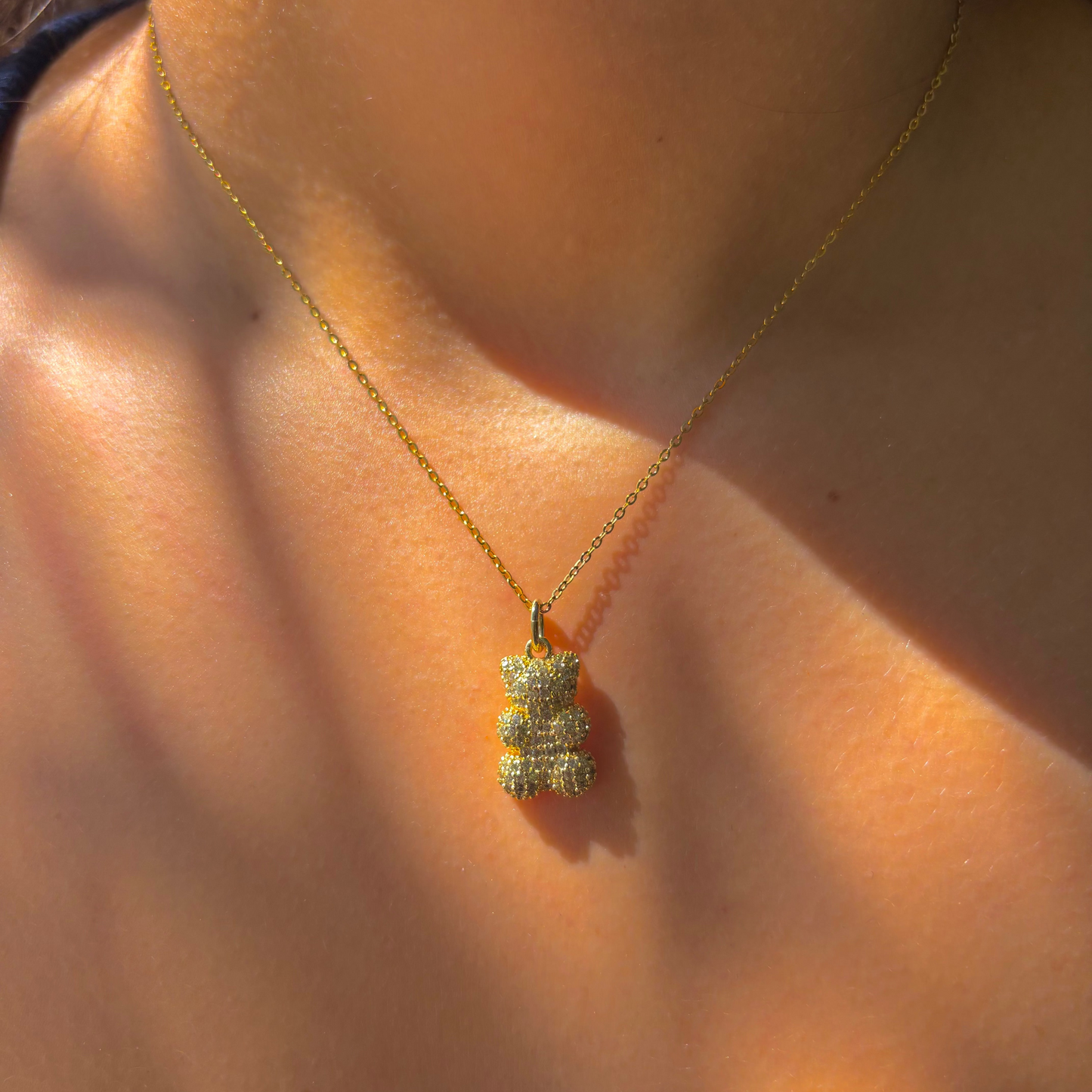 Collier Ourson Doré