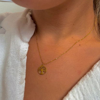 Collier Chaîne Arbre De Vie